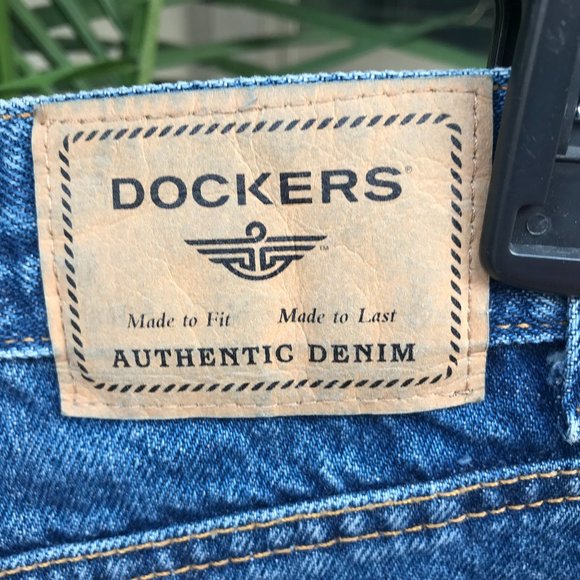 DOCKERS Men's Denim Jeans 40x32 - Picture 2 of 7